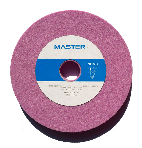 Master Grinding Wheel 200 x 20 x 31.75mm PA60 K8V - with storage box